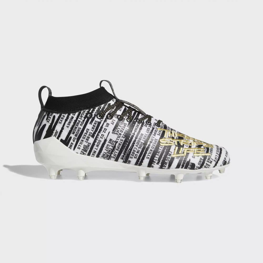 Adidas Adizero 8.0 Tacos de Futbol Blancos Para Hombre (MX-14722)